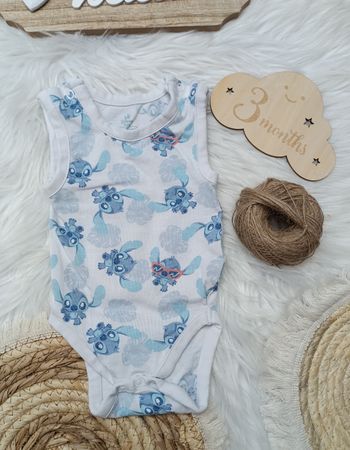Body sans manche Stitch 3  mois