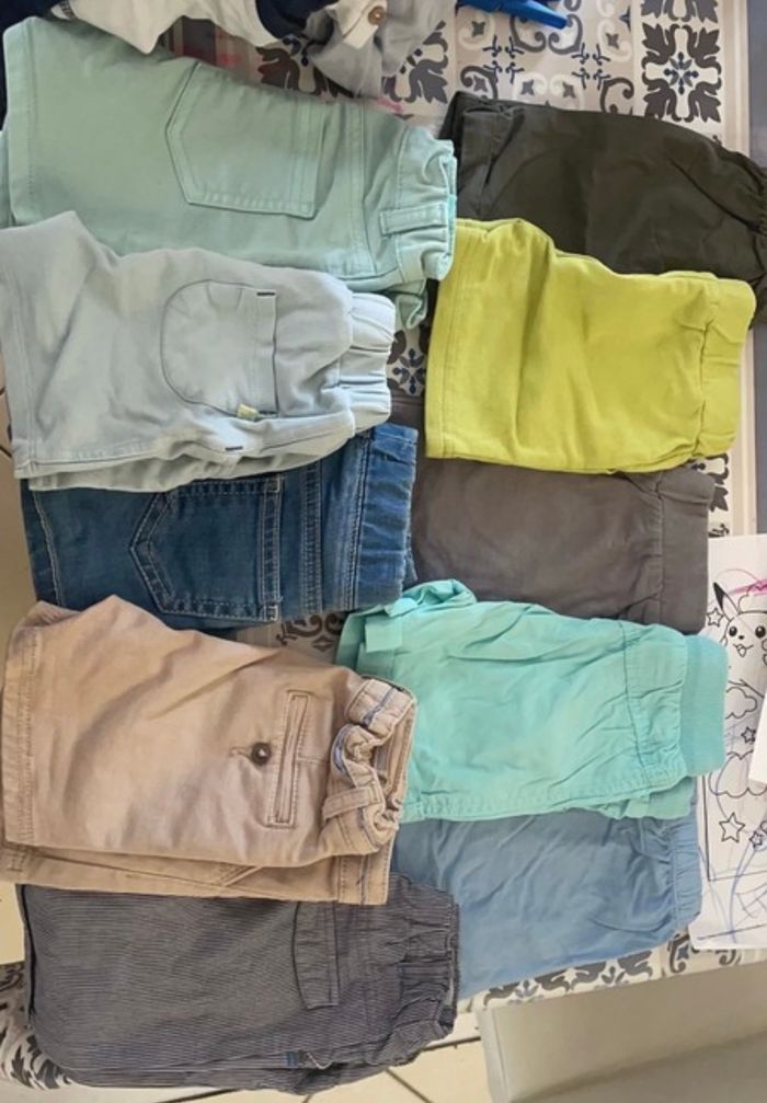 Lot 10 shorts 18 mois - photo numéro 4