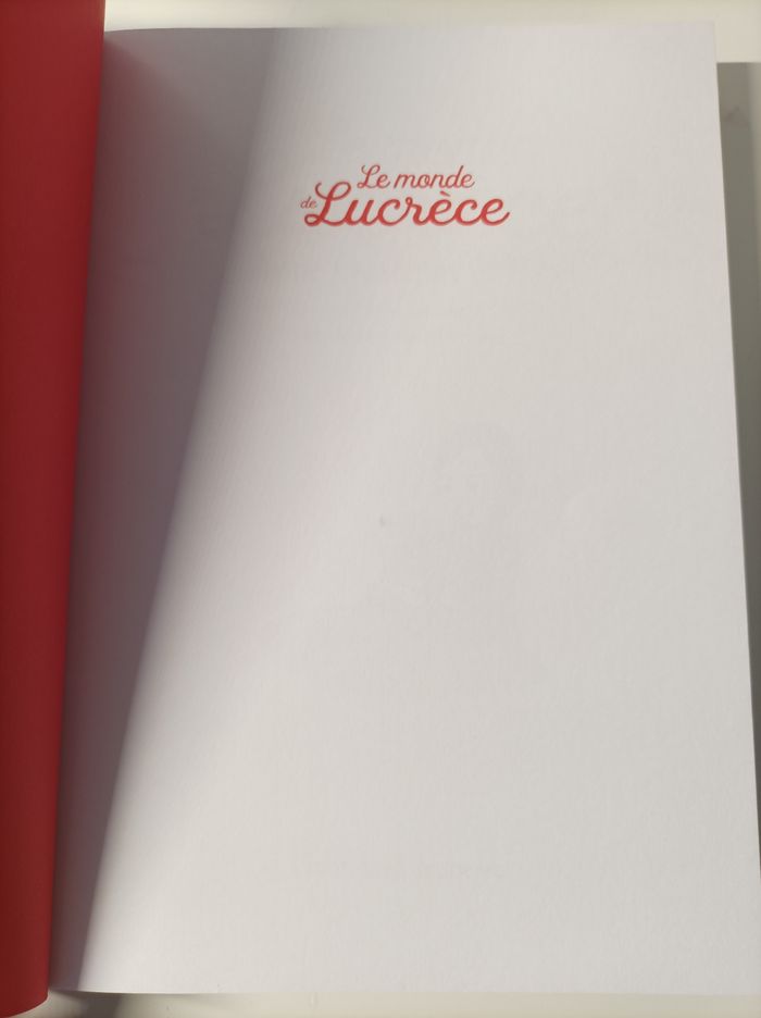 Tome 3 le monde de Lucrèce - photo numéro 4