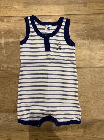 Combinaison petit bateau été