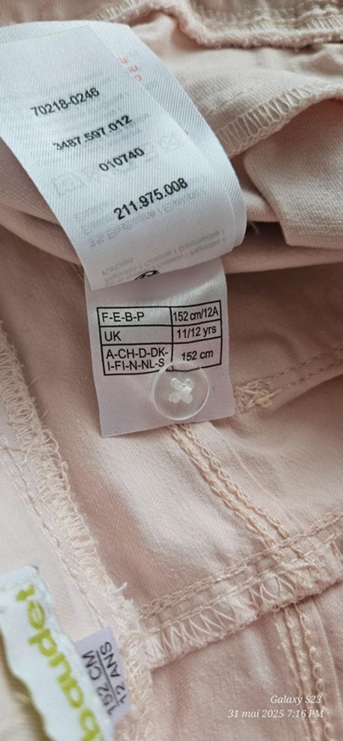 Short et tee-shirt mc 12A - photo numéro 8