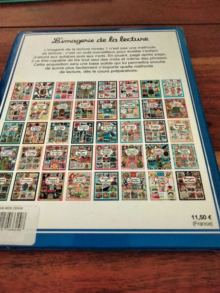 Livre intitulé l'imagerie de la lecture niveau 1 Fleurus - photo numéro 3