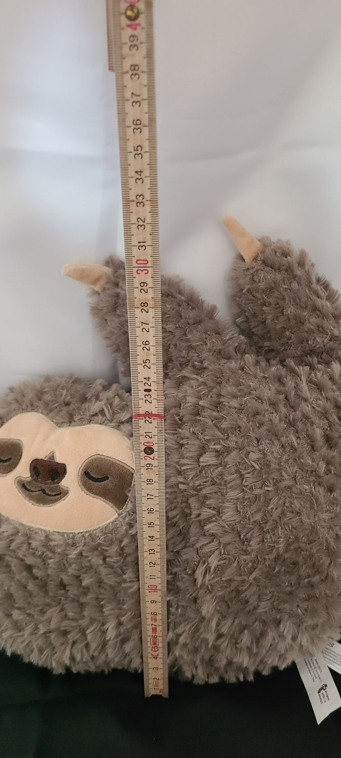 Oreiller paresseux en peluche Mania - photo numéro 5