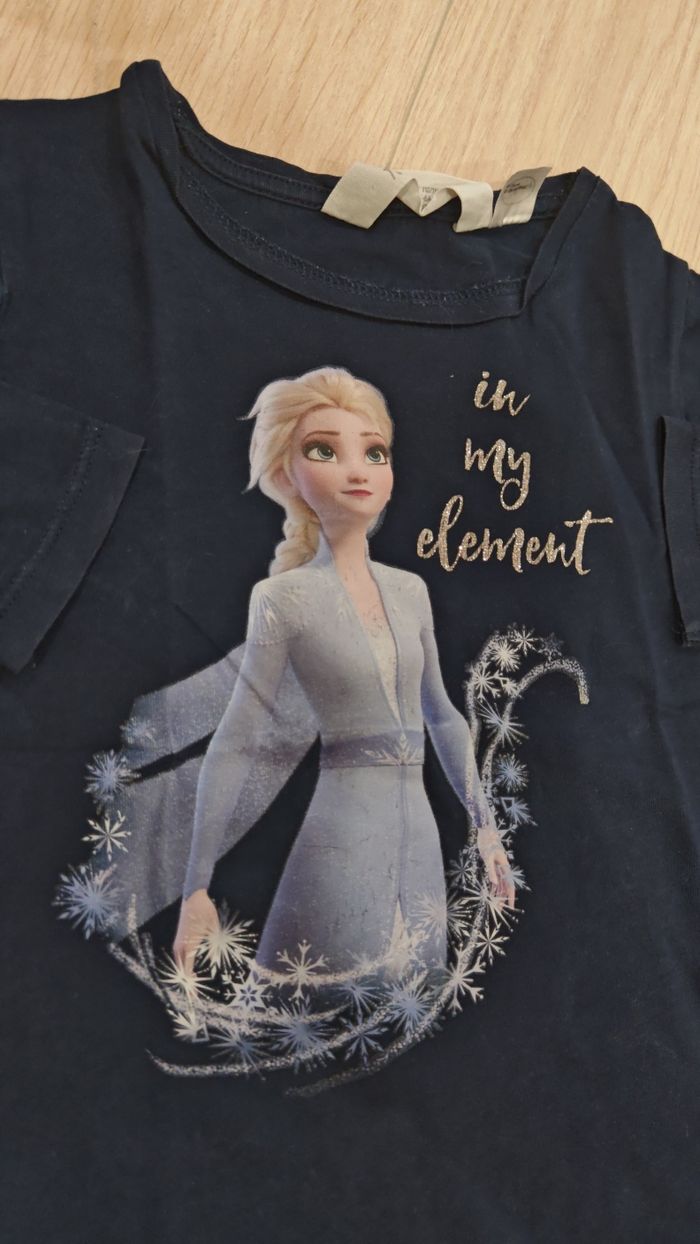 T-shirt manche longue reine des neiges 4/6ans H&M - photo numéro 2