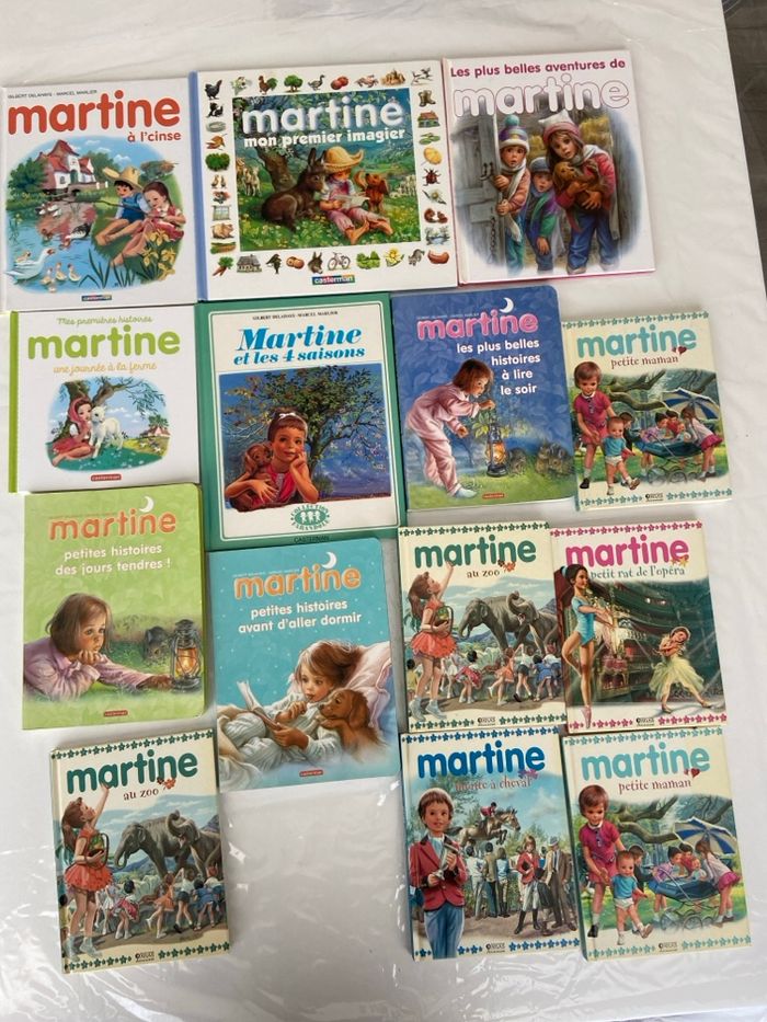 Super Lot de 14 Livres Martine – Collection Complète & Éditions Rares