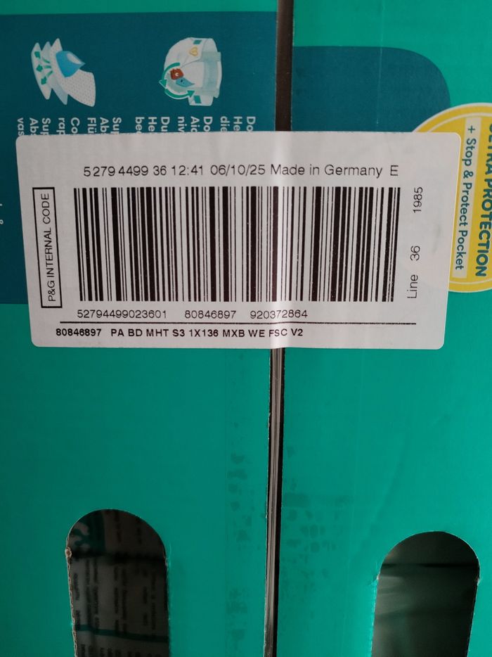 Couche pampers Baby Dry - photo numéro 5