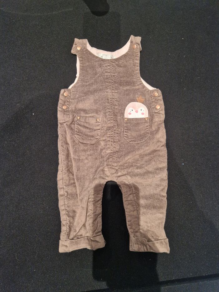 Salopette Mes petits cailloux 9 M
