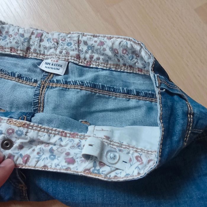 Beau short en jeans 14 ans 🌹 Tape à l'oeil 🌹 très bon état - photo numéro 5