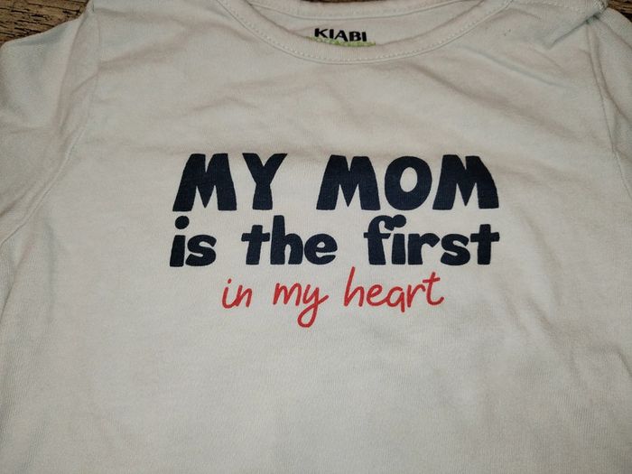 Joli t-shirt garçon manches longues 9 mois - photo numéro 2