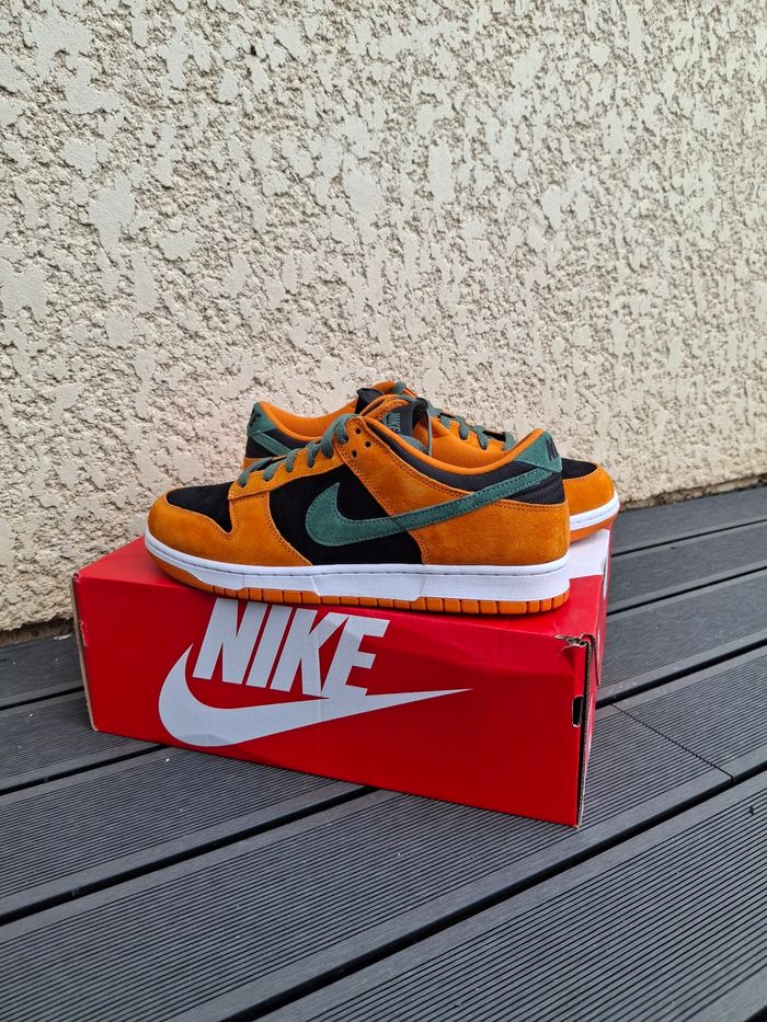 Nike Dunk Low Orange Taille 44,5 Neuve - photo numéro 3