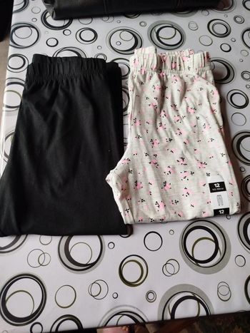 Lot de 2 leggings 3/4
