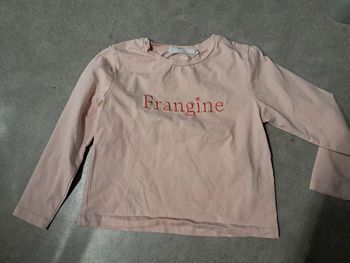 haut tee shirt manches longues fille 4 ans