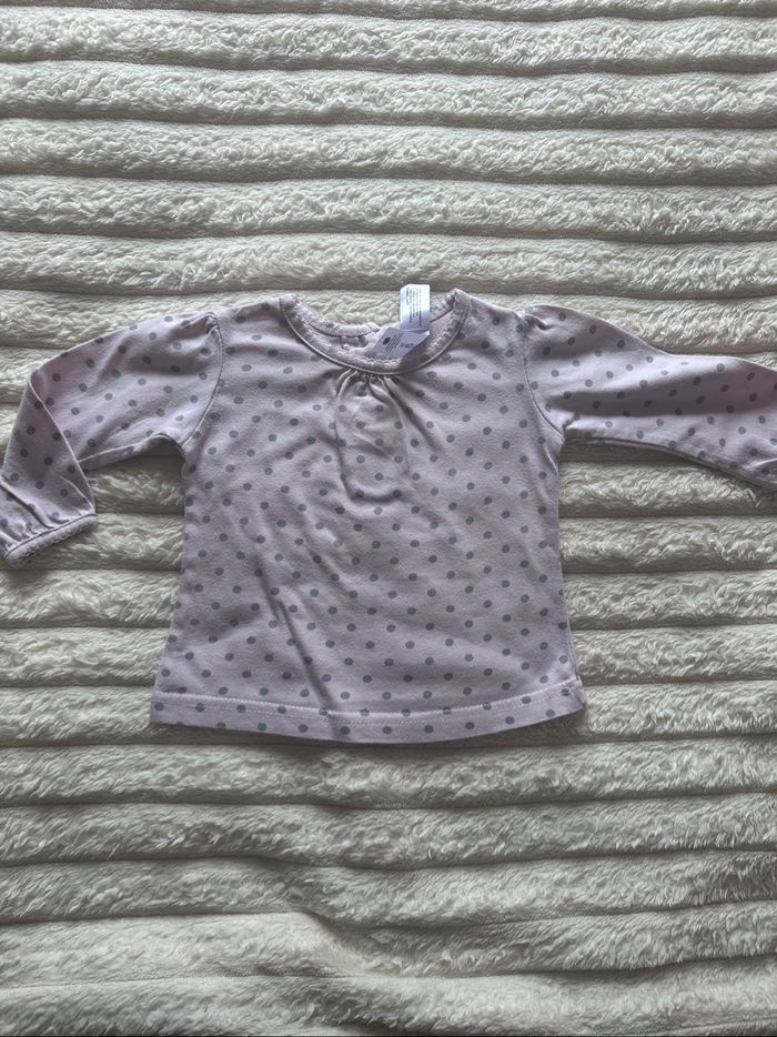 Lot 7 tshirts manches longues 12 mois - photo numéro 7
