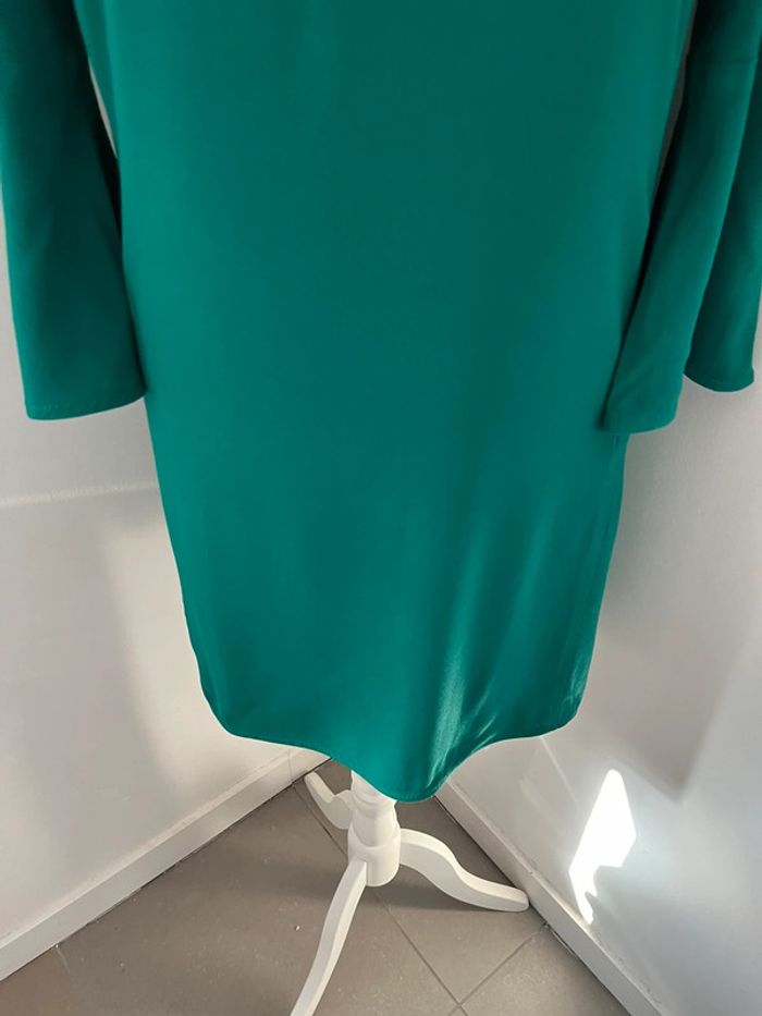 Robe verte manches évasées Sandro S - photo numéro 2