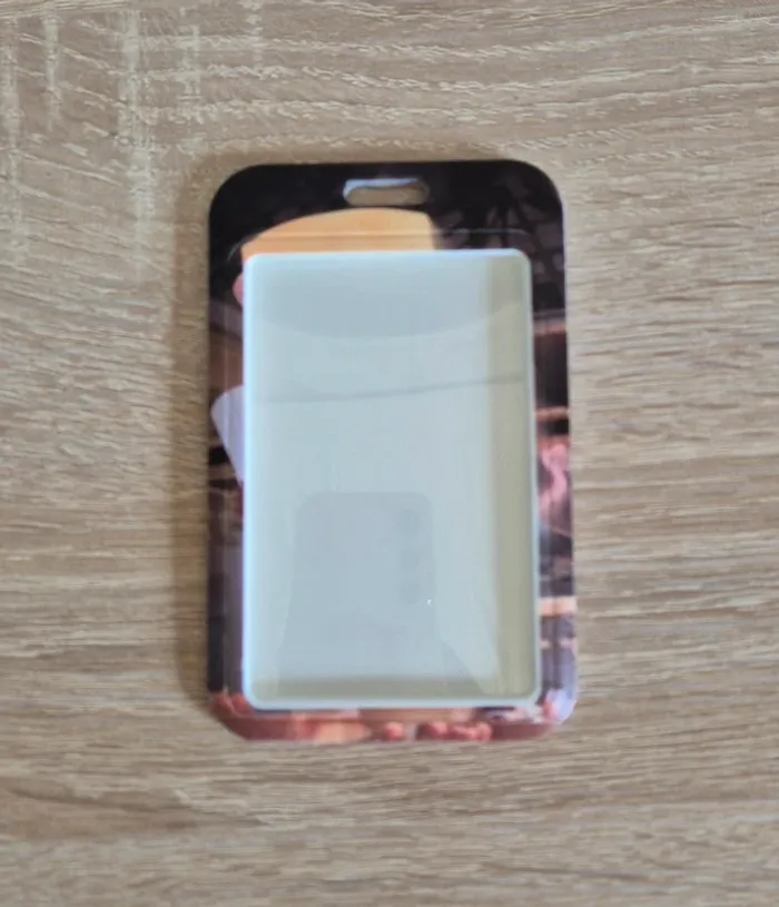 Porte carte d'identité Ratatouille 🐀 avec lanière fantaisie. - photo numéro 4
