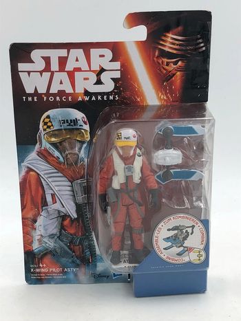 Figurine Star Wars the force Awakens X Wing Pilot Asty Hasbro neuf