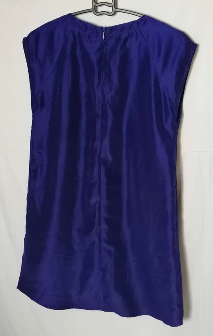 Robe courte ou tunique bleu roi tête de mort étoiles taille 12 ans Kookaï - photo numéro 10