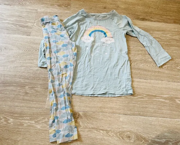 Pyjama fille 4 -5 ans tex - photo numéro 2