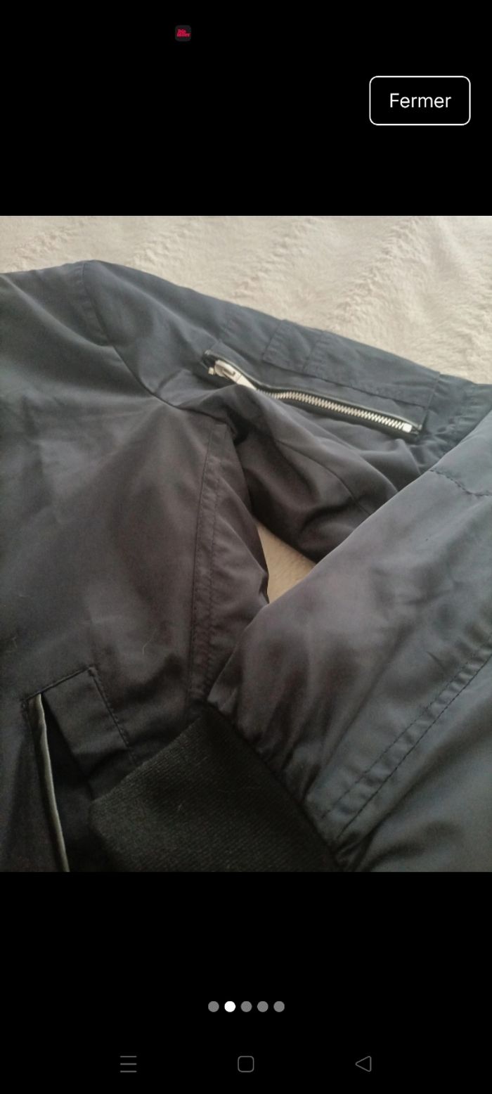 Bomber homme zara - photo numéro 3