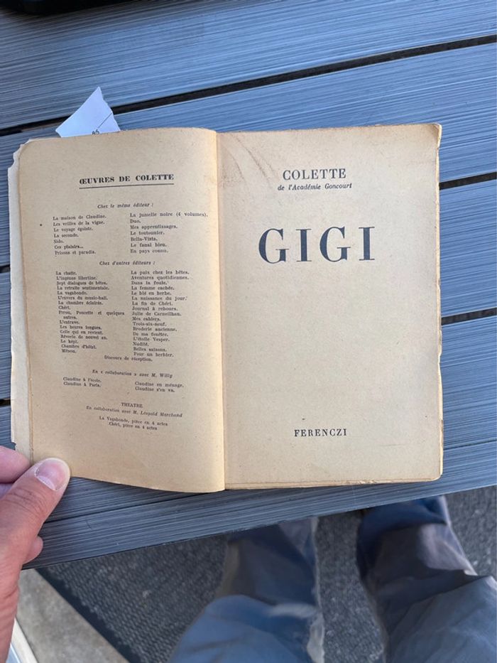Ancien livre Gigi - photo numéro 4