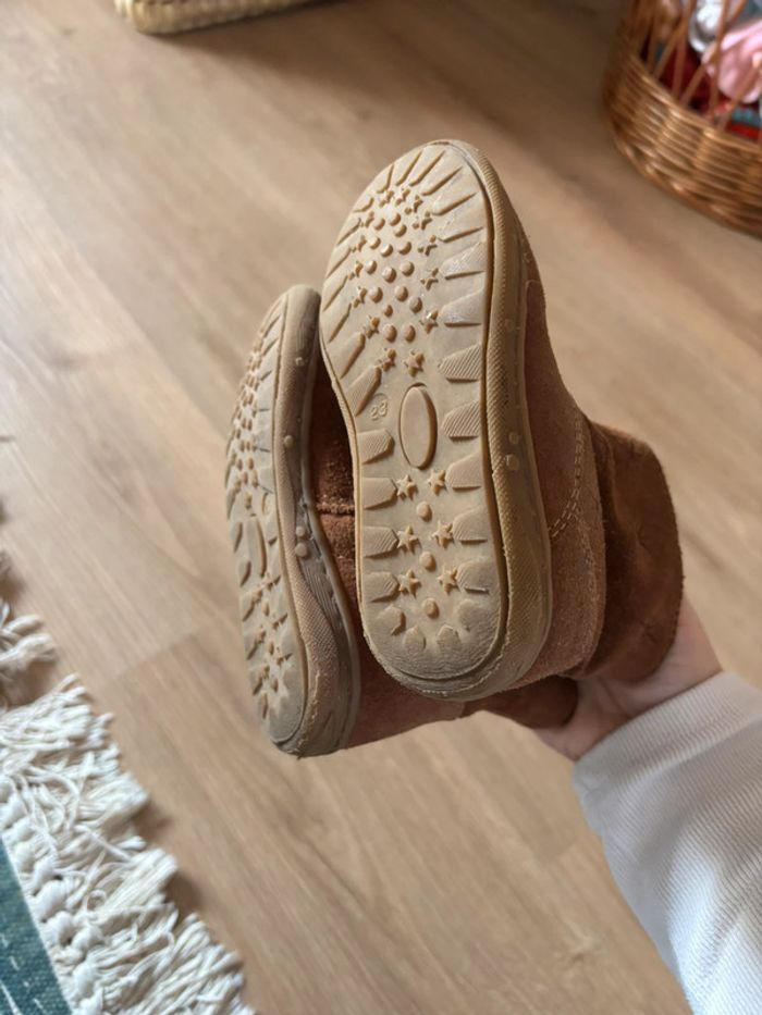 Bottines marrons fourrée bout chou - photo numéro 3