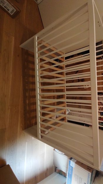 Lit barreaux 60x120 cm.