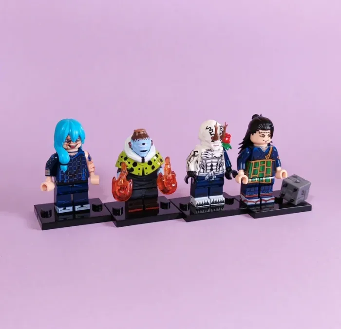 Jujutsu Kaisen - lot de 8 Mini figurines au format Lego - photo numéro 3
