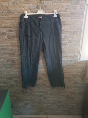 Pantalon gris Etam 40