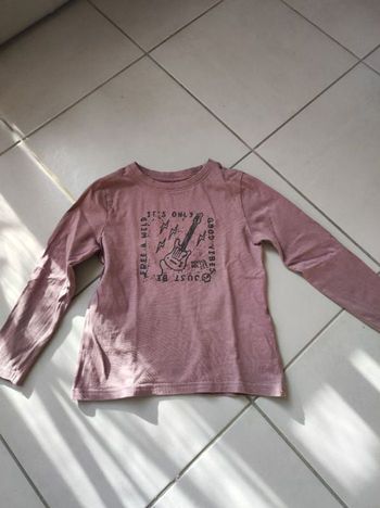 Tee-shirt ML 4-5ans Kiabi