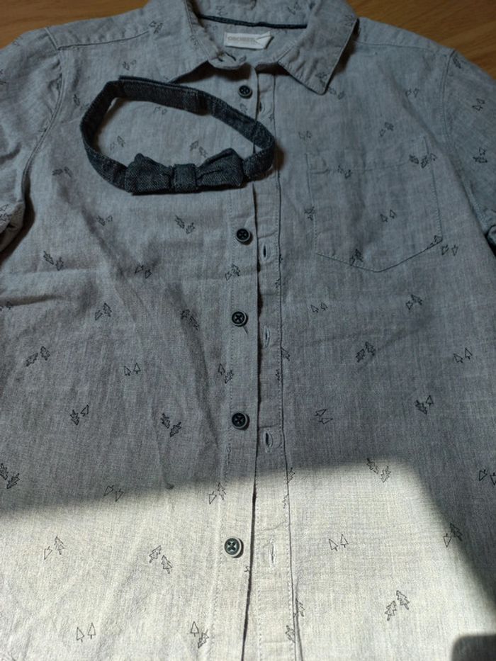Chemise avec son nœud papillon - photo numéro 2