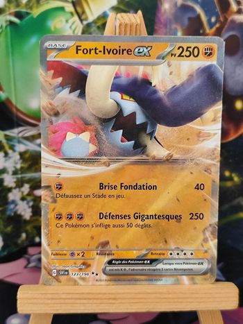 Fort-Ivoire Double rare 123/198 écarlate et violet
