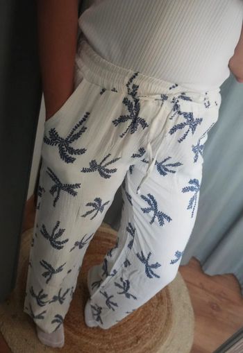 Pantalon gaz de coton