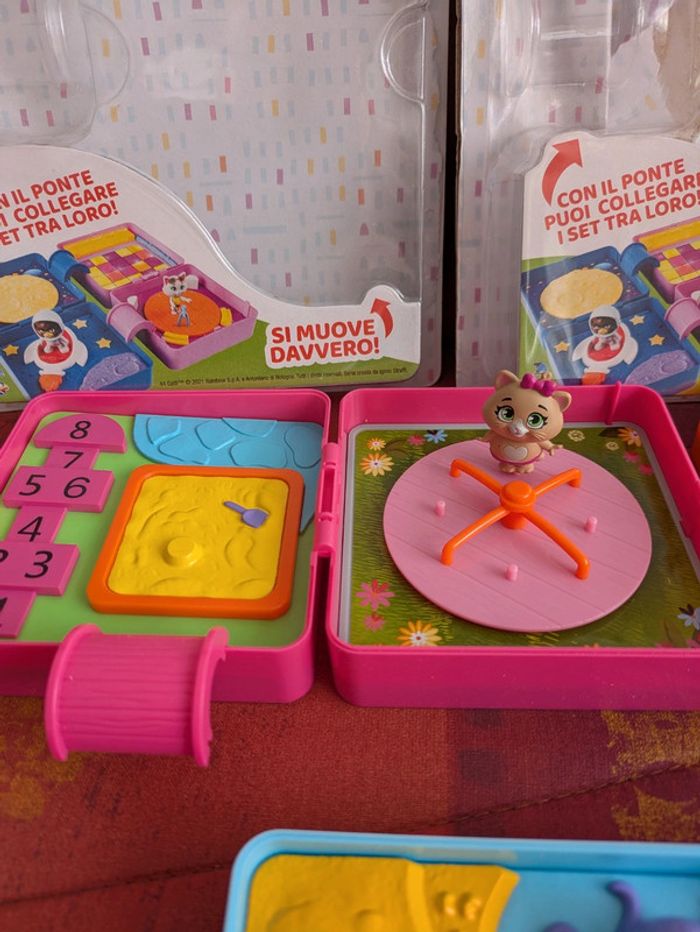 Lot de 3 coffrets type Polly pocket - photo numéro 2