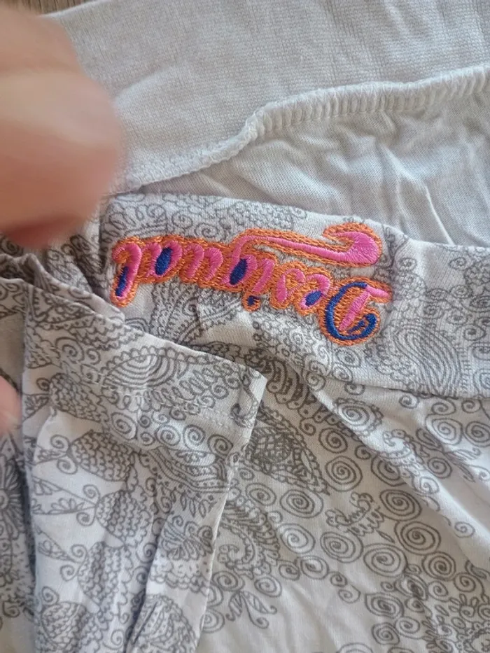 Tunique Desigual manches longues, motifs mandala, taille L - photo numéro 5