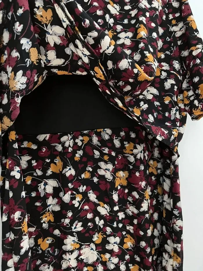 Superbe Robe fluide fleurie XL 🌸 42 44 - photo numéro 3