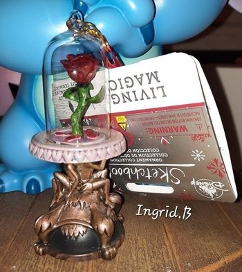 Ornement la belle et la bête disney neuf