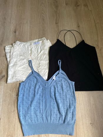 Lot de 3 débardeurs la redoute