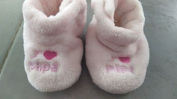 Chaussons Je t'aime papa 6-12 mois