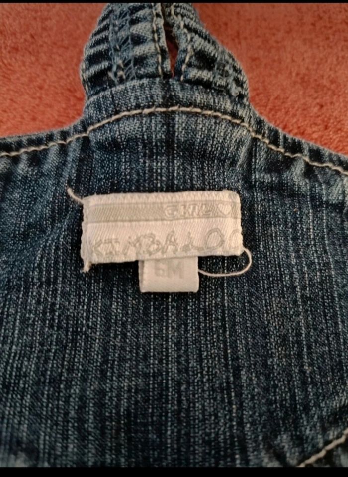 Robe Salopette en Jean - Petit Kimbaloo (6 Mois) - photo numéro 3