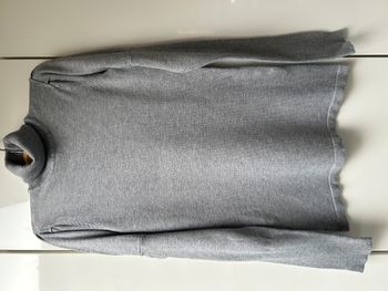 Pull col roulé gris Redoute Création - Taille 34/36