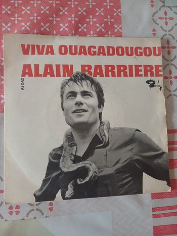 45T Alain Barrière / Viva Ouagadougou