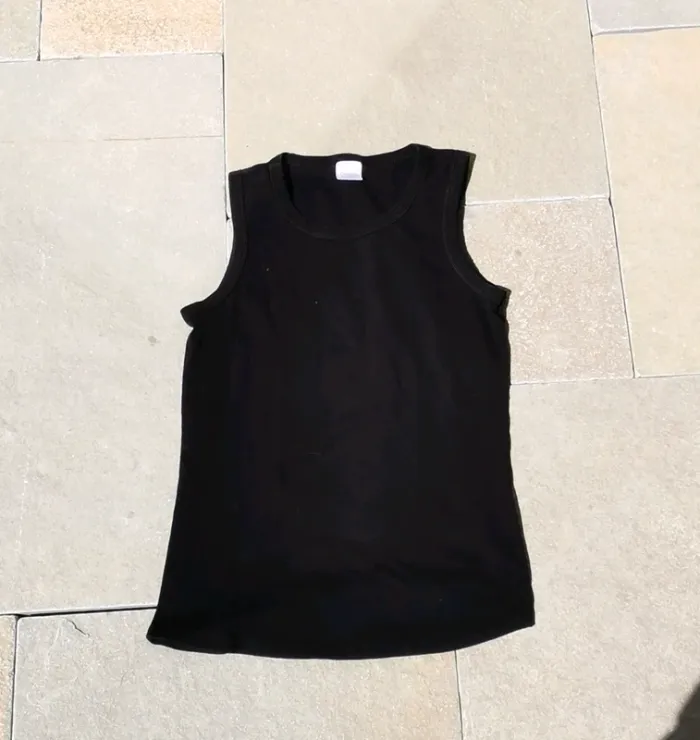 Débardeur noir camaieu taille 36