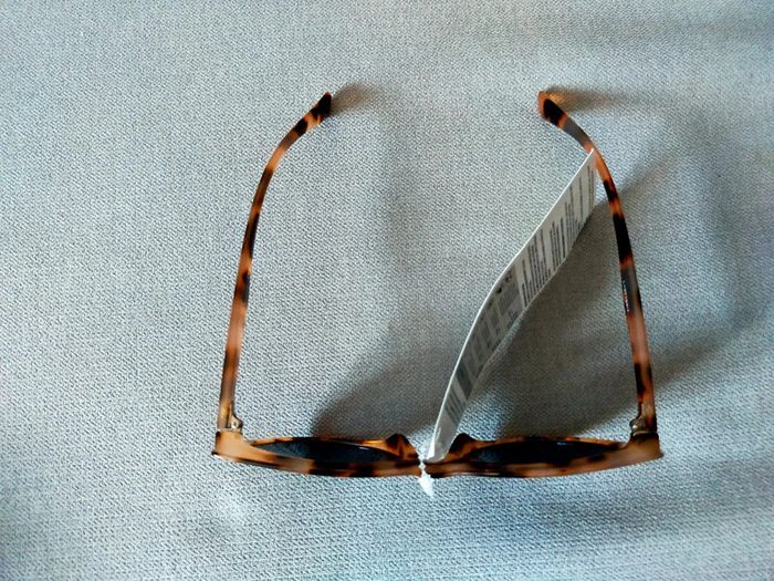 Lunettes de soleil écaille marron – Monture épaisse - photo numéro 5