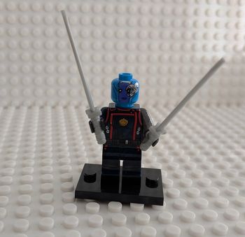 Figurine Marvel : Nebula (version Gardiens de la Galaxie), style lego