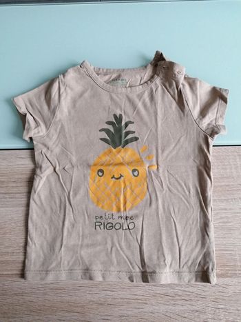 T-shirts courte manche 12mois 18mois