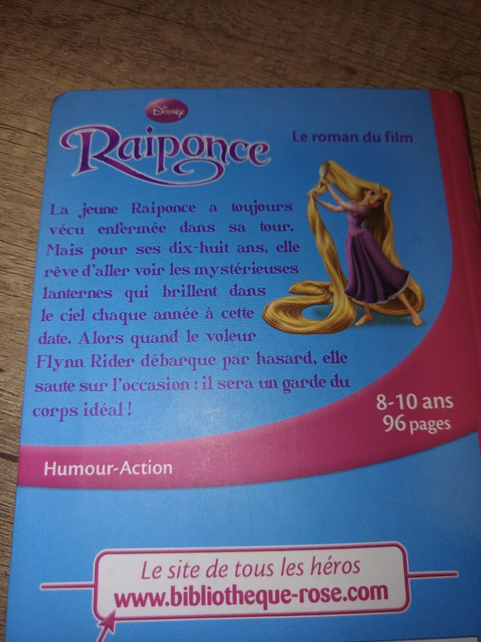 Raiponce la bibliothèque rose - photo numéro 2