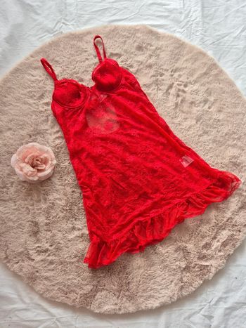 Nuisette rouge etam taille 36