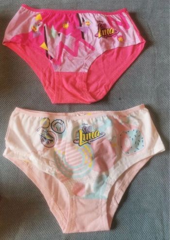 Lot de 2 culottes shorty Soy Luna 6/8ans