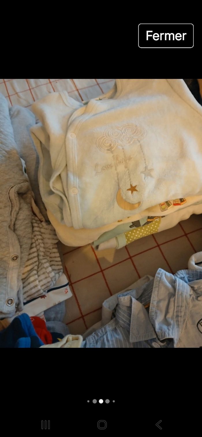 Lot 62 vêtements 6 mois garçon - photo numéro 4