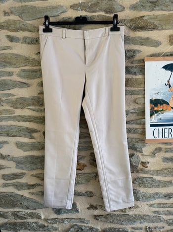 Pantalon beige, stradivarius, taille 38